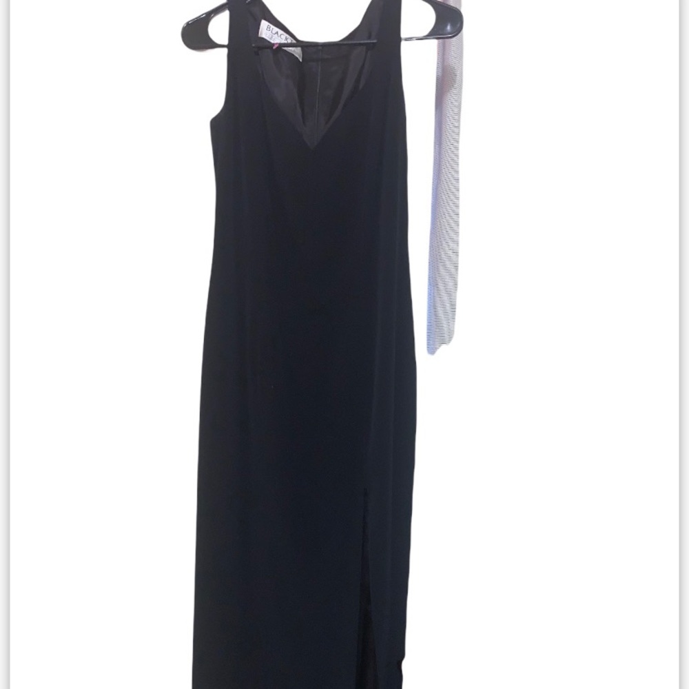 Black long dress